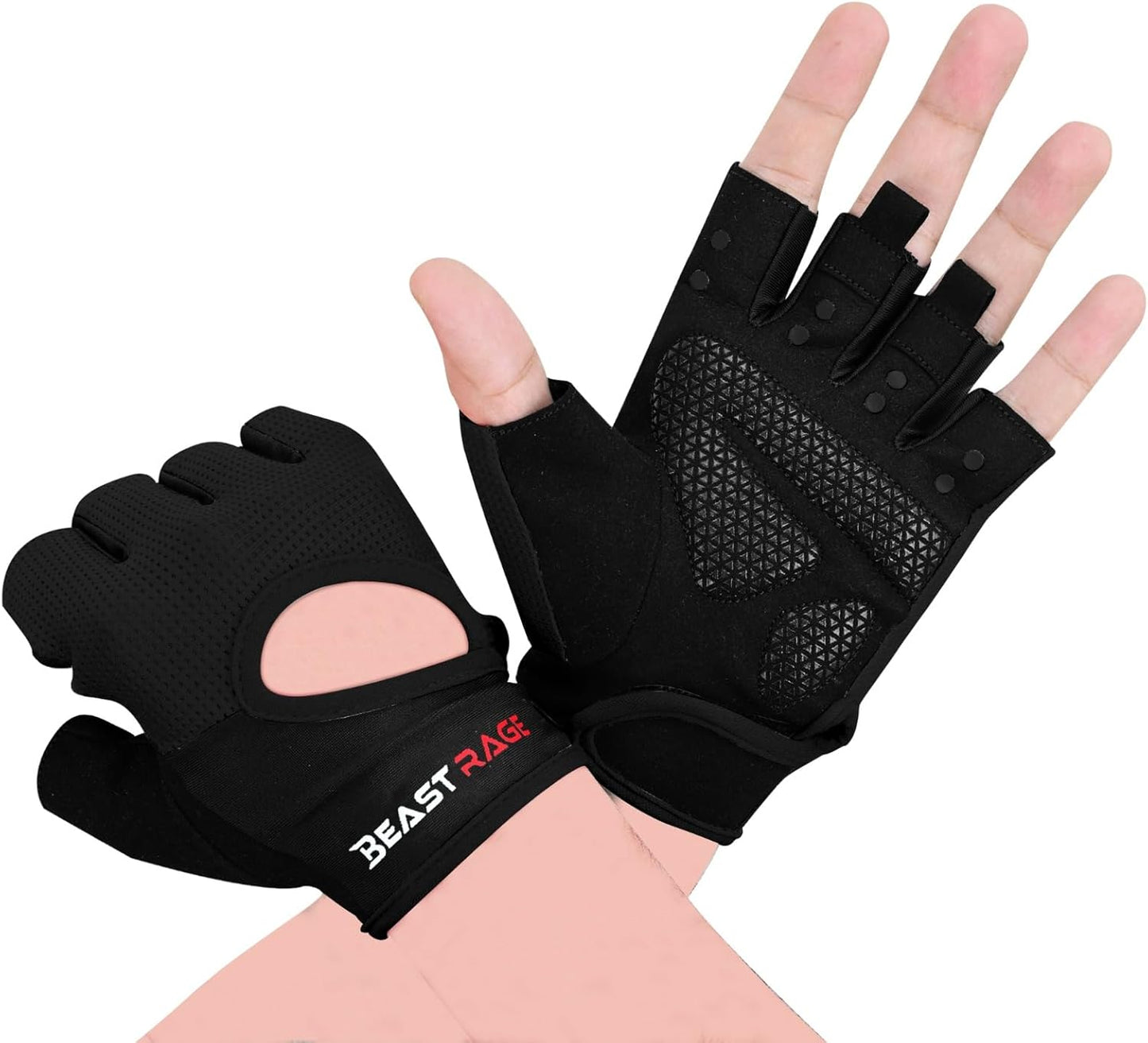 BEAST RAGE Weightlifting Gloves: Ultimate Protection!