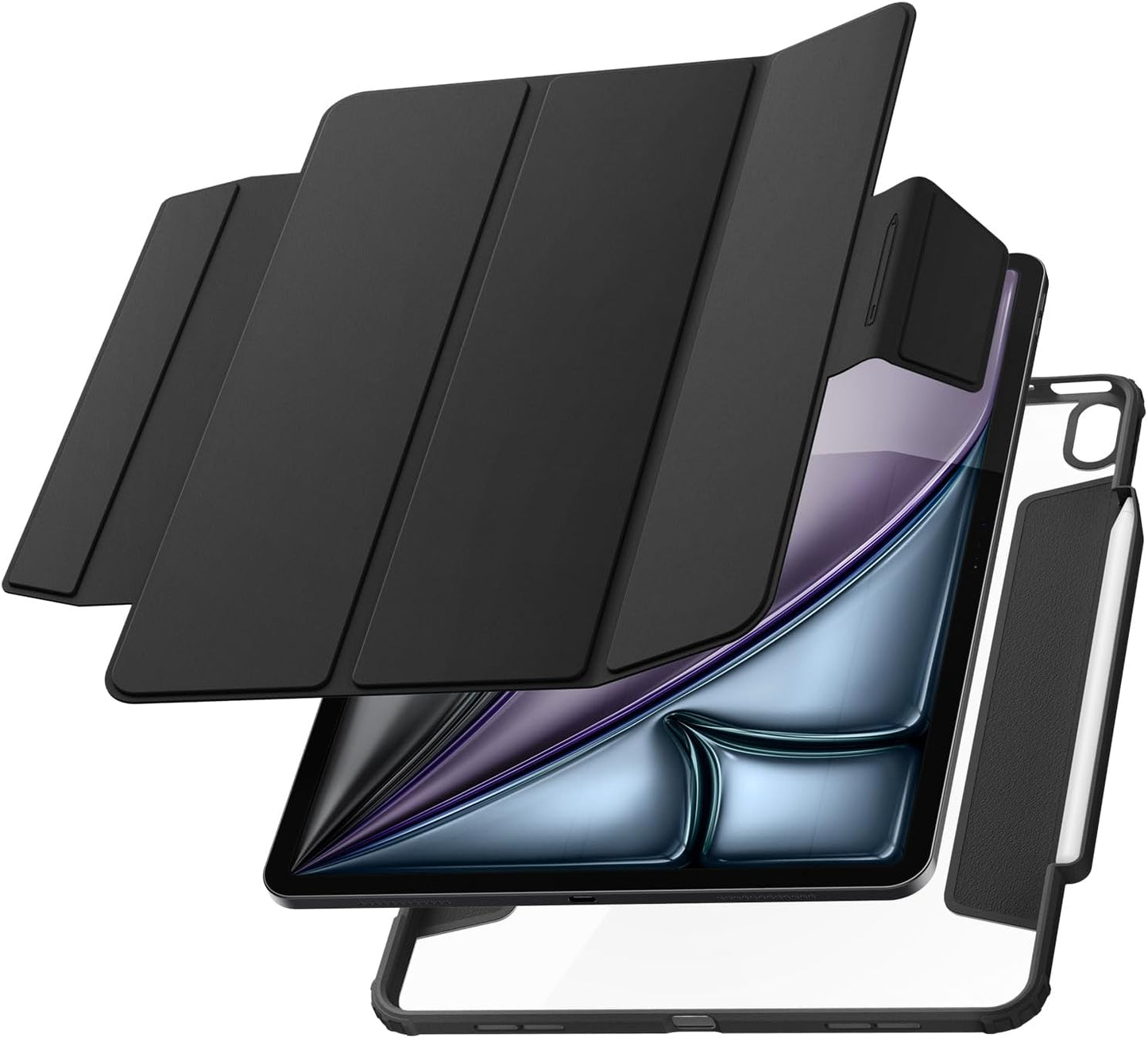 Spigen iPad Air 13 Inch Case M3/M2 with Magnetic Cover and Holder