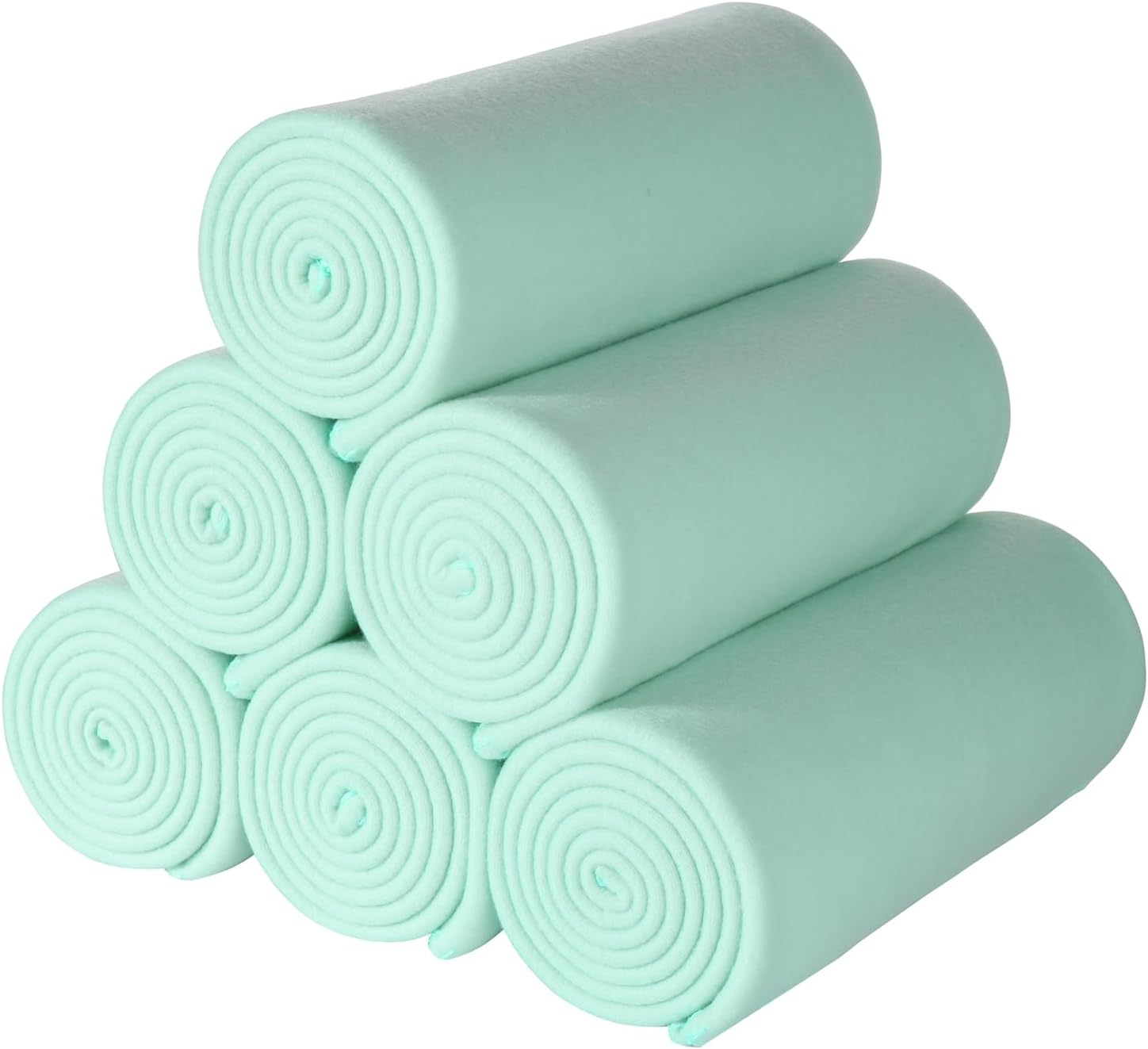 CAI TENG Fleece Throw Blankets - Soft Cozy Warm 6 Pack