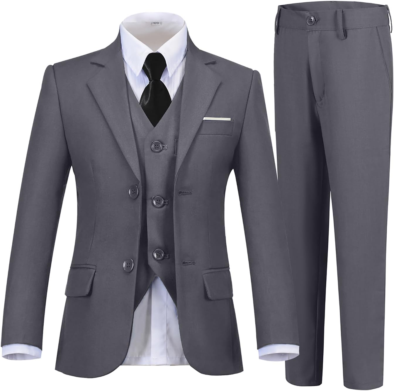 Boys Suits 5 Piece Formal Suit Set for Stylish Kids Events