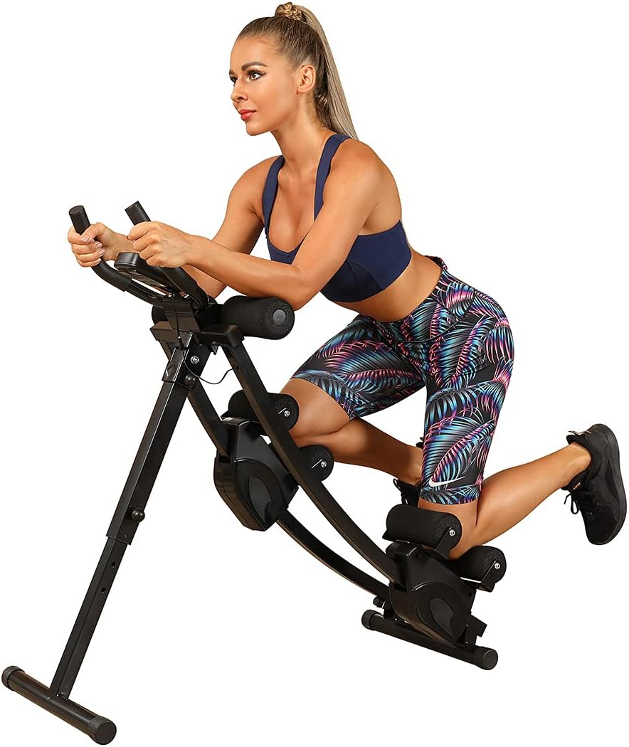 Height-Adjustable Ab Machine for Home Gym | WINBOX