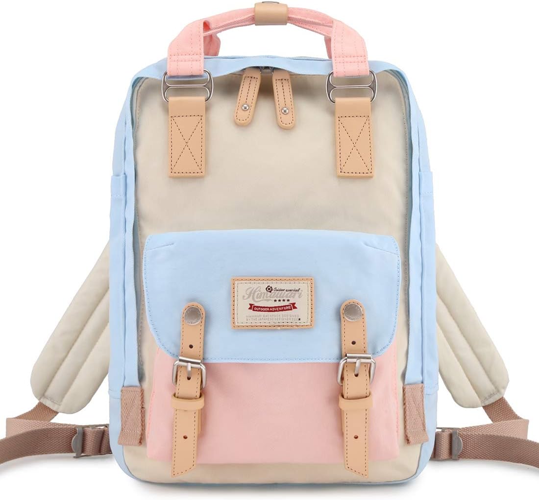 Himawari Girls Vintage Waterproof School Backpack for Women