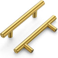 Ravinte 5ft Cabinet Pulls Brushed Brass Stainless Steel - Modern