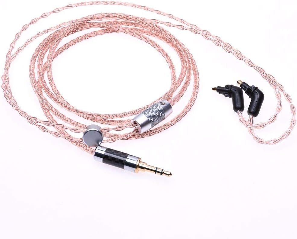 1.2M Flat Braid Upgrade Cable for Sony MDR-EX1000 EX800 Headphones