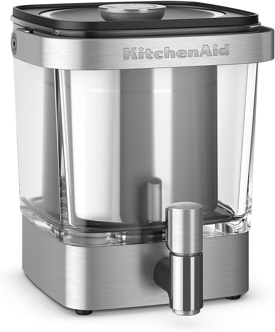 KitchenAid Cold Brew Coffee Maker 38oz Stainless Steel