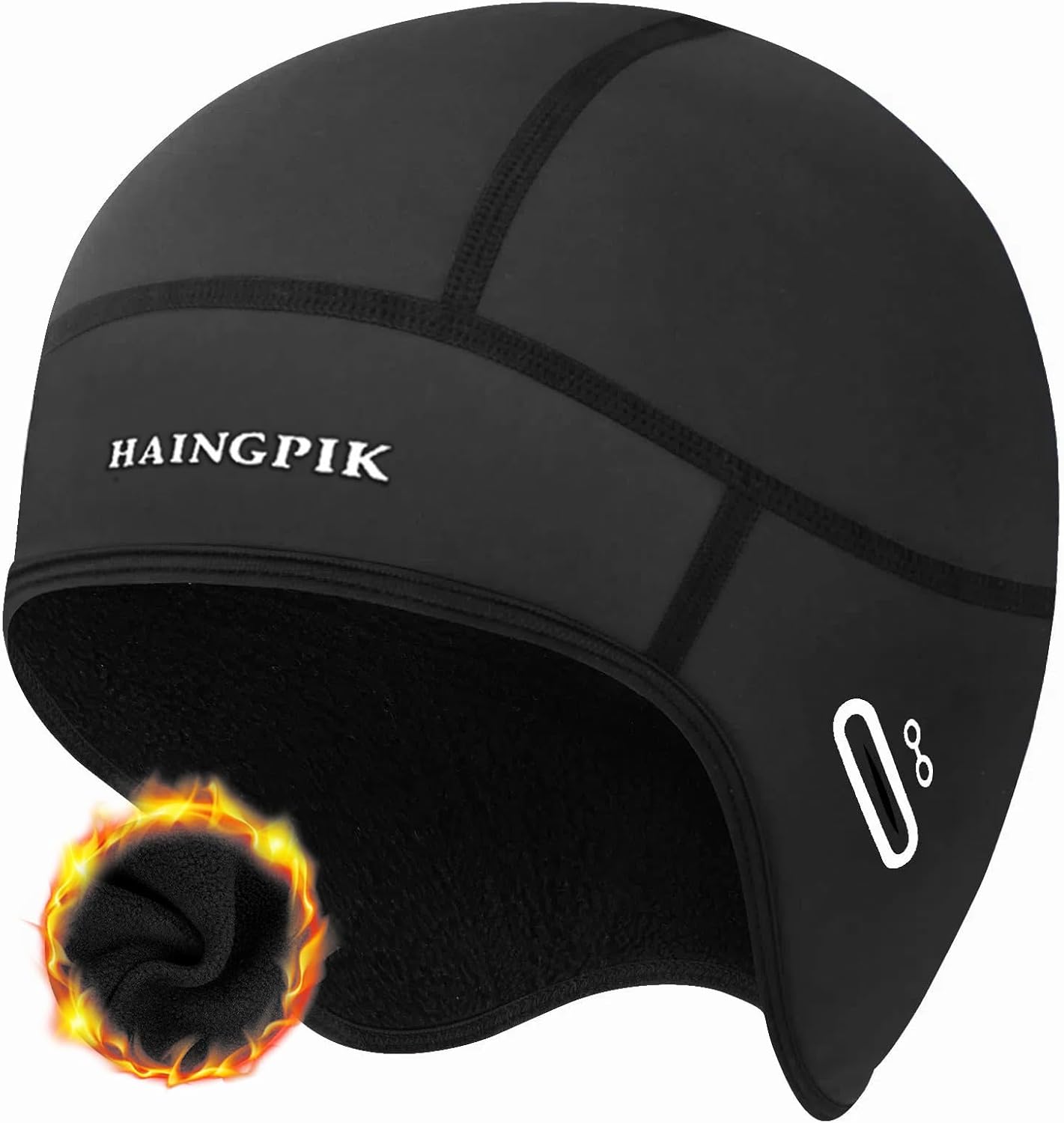 HAINGPIK Thermal Skull Cap with Glasses Holes