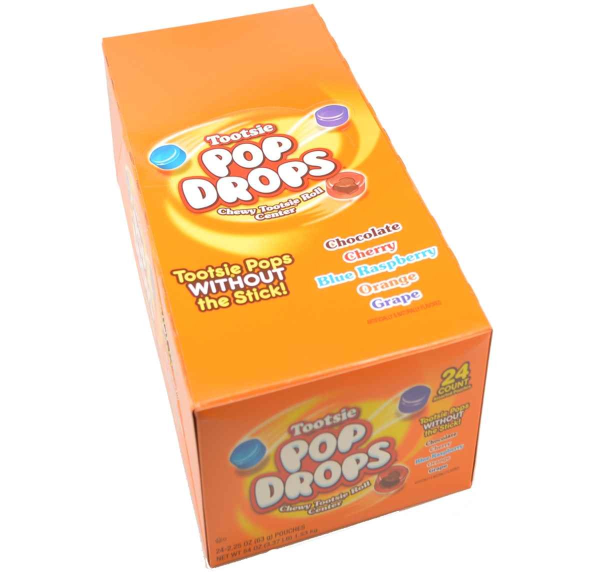 Tootsie Pop Drops 24ct - Enjoy Chewy Candy Without the Stick