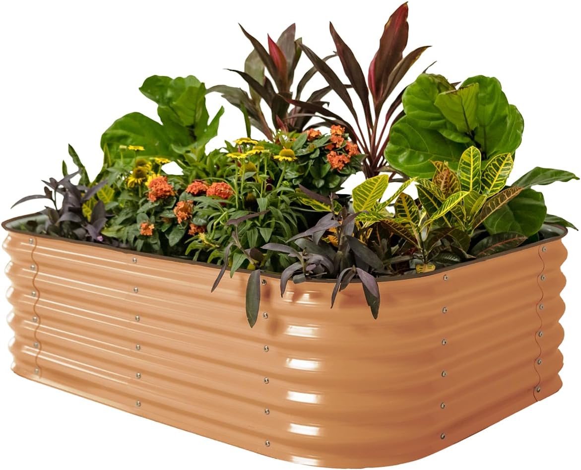 Vego Garden Aluzinc Raised Garden Bed Kits for Easy Planting