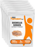 Boswellia Serrata Extract Powder 500mg per Serving - Bulk 5kg Pack