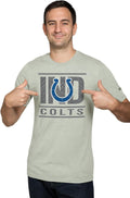 Zubaz NFL Men's Short Sleeve Team Graphic T-Shirt - Bold (Style GZ6B)