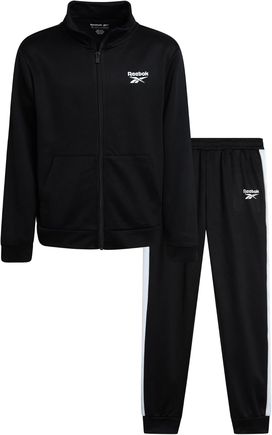 Reebok Boys Tracksuit Set - Stylish Athletic Sweat Suit for Kids