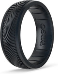 Enso Signature Etched Silicone Jewelry for Everyday Comfort