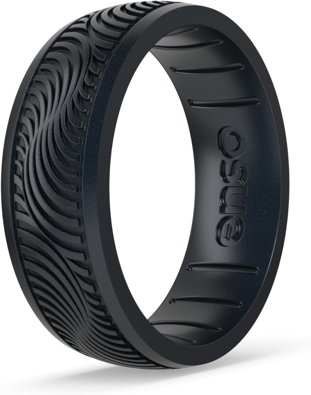 Enso Rings Signature Etched Collection - Premium Silicone Comfort