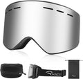 Ryaco OTG Ski Goggles: Anti Fog, Interchangeable Lenses