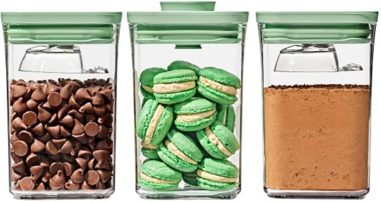 OXO Good Grips 3-Piece POP Container Set with Mini Scoops