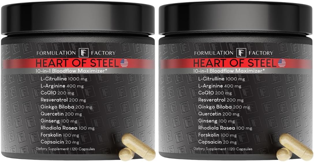 Heart of Steel: 10-in-1 Metabolic Maximizer Supplement