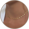 Annika Bella Choker Necklace Gold Chain 13-16 in - Minimalist Look