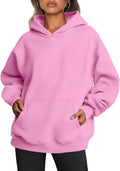 Trendy Queen Womens Oversized Hoodies Fleece Sweatshirts (Style 8BTN)