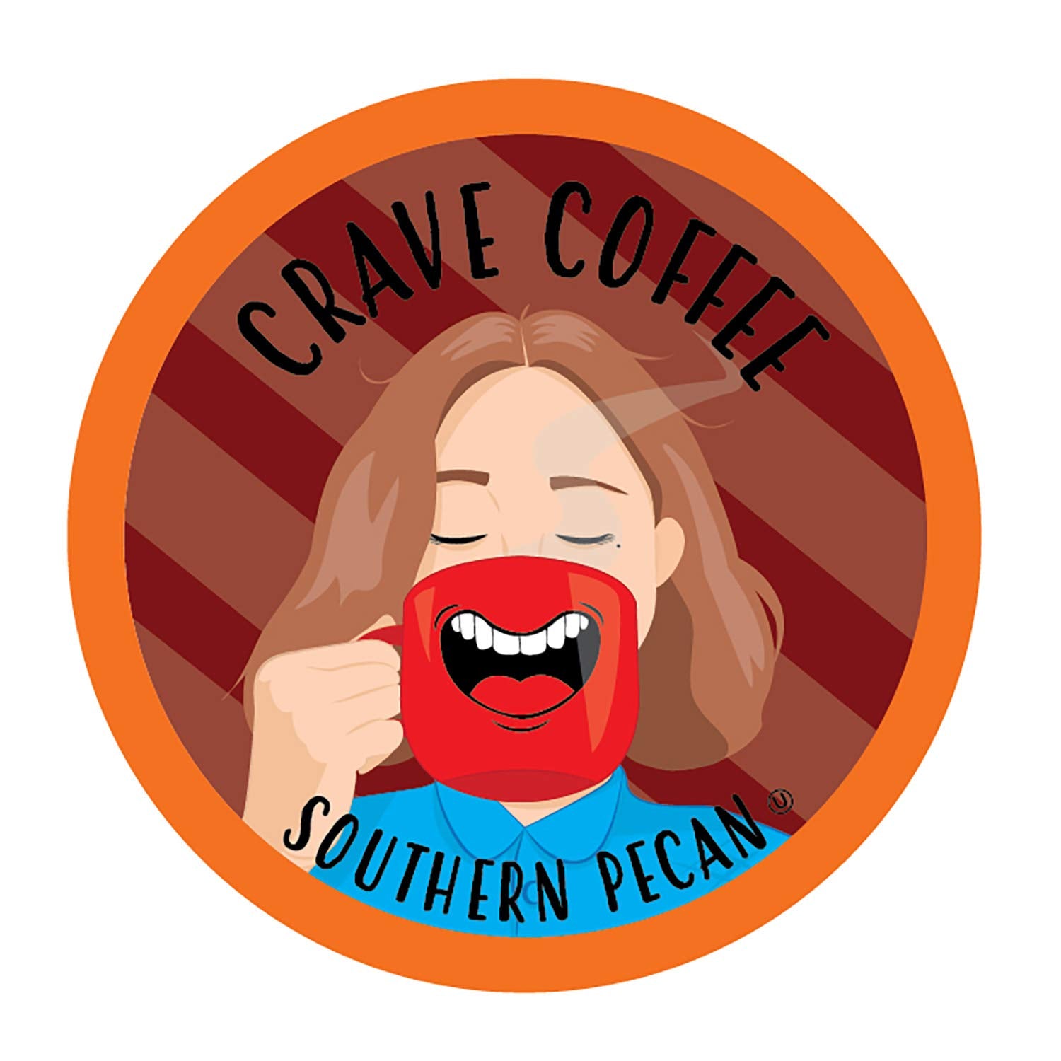 Crave Beverages Southern Pecan Coffee Pods for Keurig Brewers
