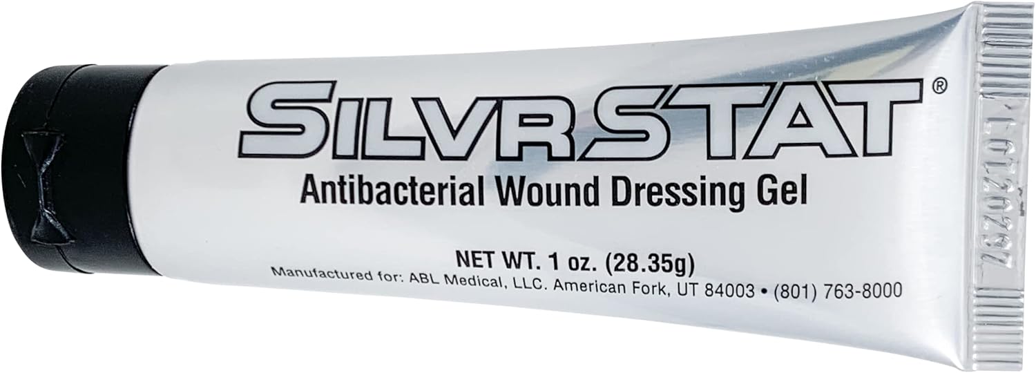 Silver Healing Gel for Wound Care | SilvrSTAT | 32 PPM AgO | 1 oz