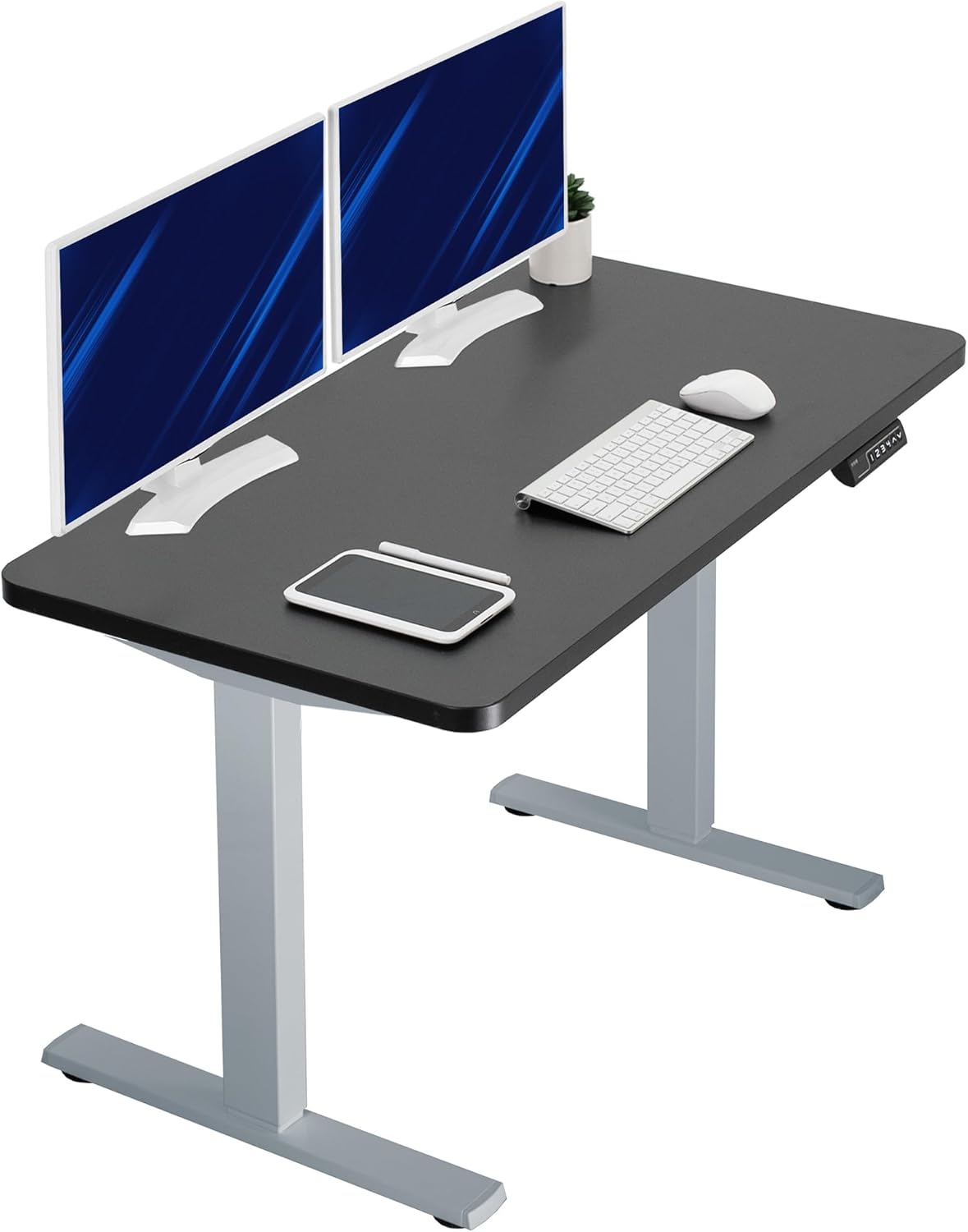 VIVO Electric Standing Desk with Memory Height Adjustment Features
