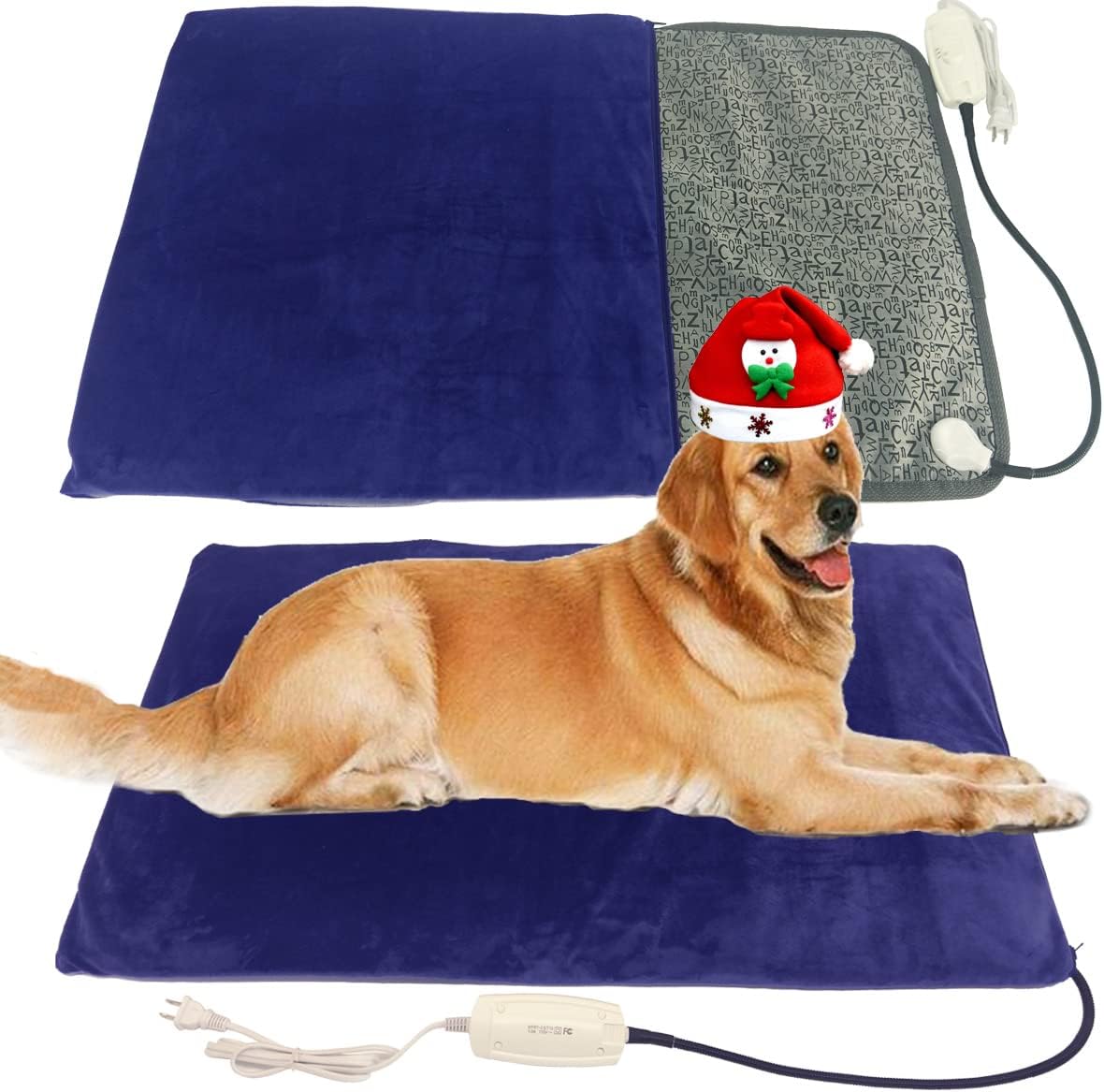 DEOMAN Large Pet Heating Pad - Keep Pets Cozy