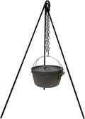 Camping Tripod Campfire Dutch Oven Tripod - Adjustable Grill for Camp