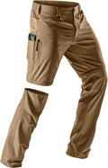 CQR Men's Convertible Cargo Tactical Pants - Lightweight, Water Series