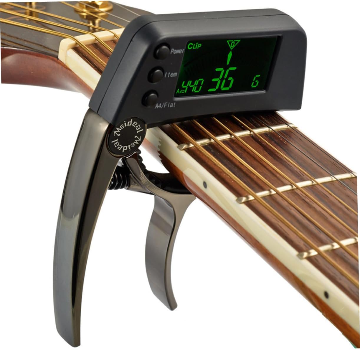 Toyvian Electric Tuner Capo: Perfect Pitch Every Time!