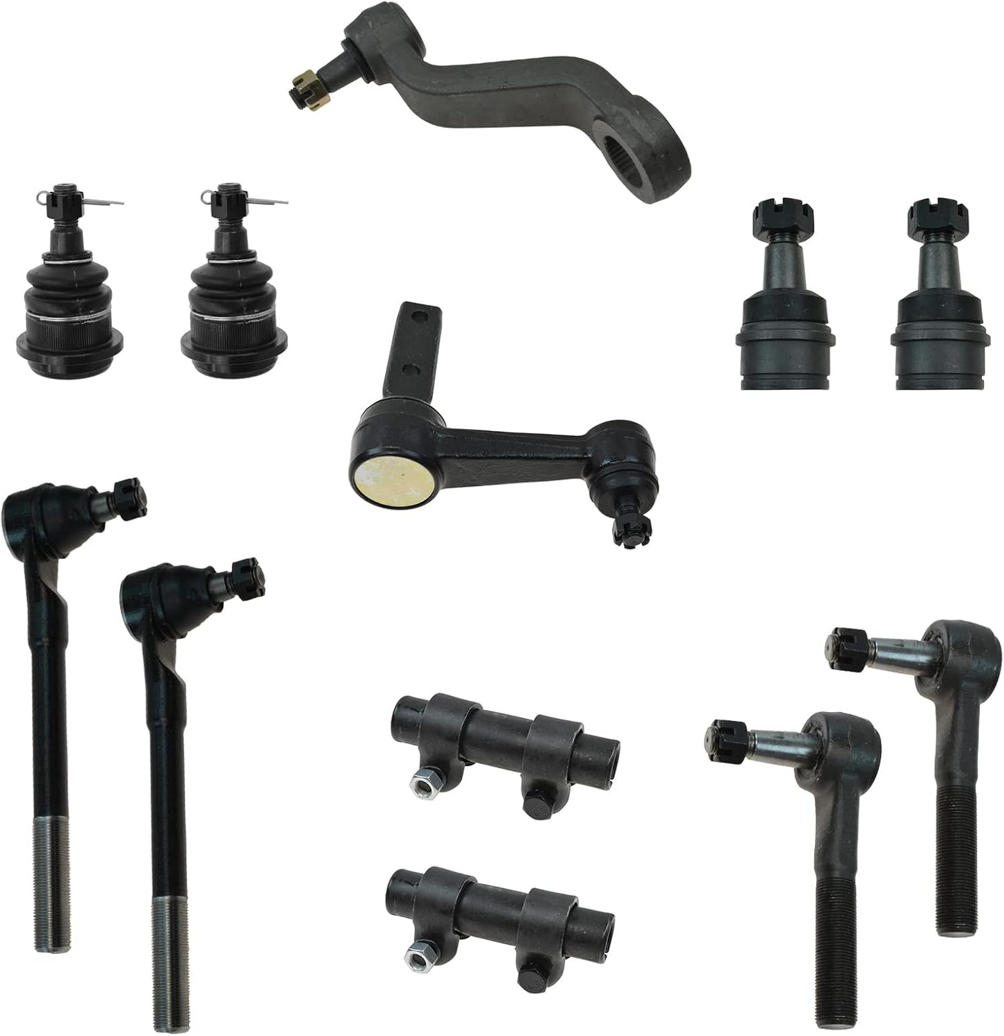 TRQ Front Steering & Suspension Kit for 1994-1999 Dodge Ram 2500