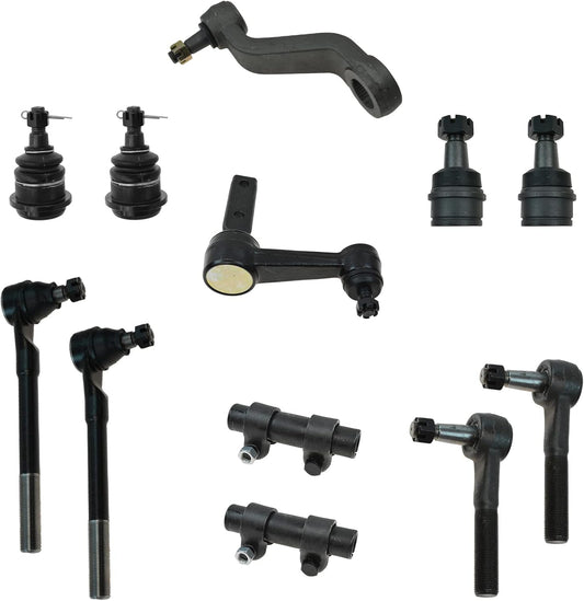 TRQ Front Steering & Suspension Kit for 1994-1999 Dodge Ram 2500