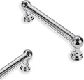 3 in Hole Center Polished Chrome Cabinet Pulls 10 Pack - Heavy Duty