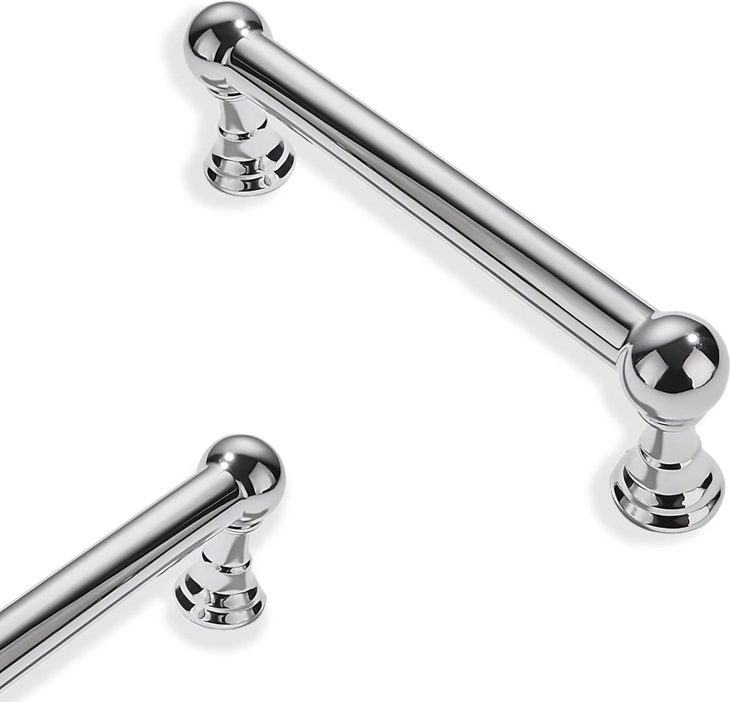 3 Inch Hole Center Polished Chrome Cabinet Pulls for Any Home