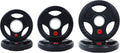 Signature Fitness Olympic 2-Inch Cast Iron Weight Plates Set