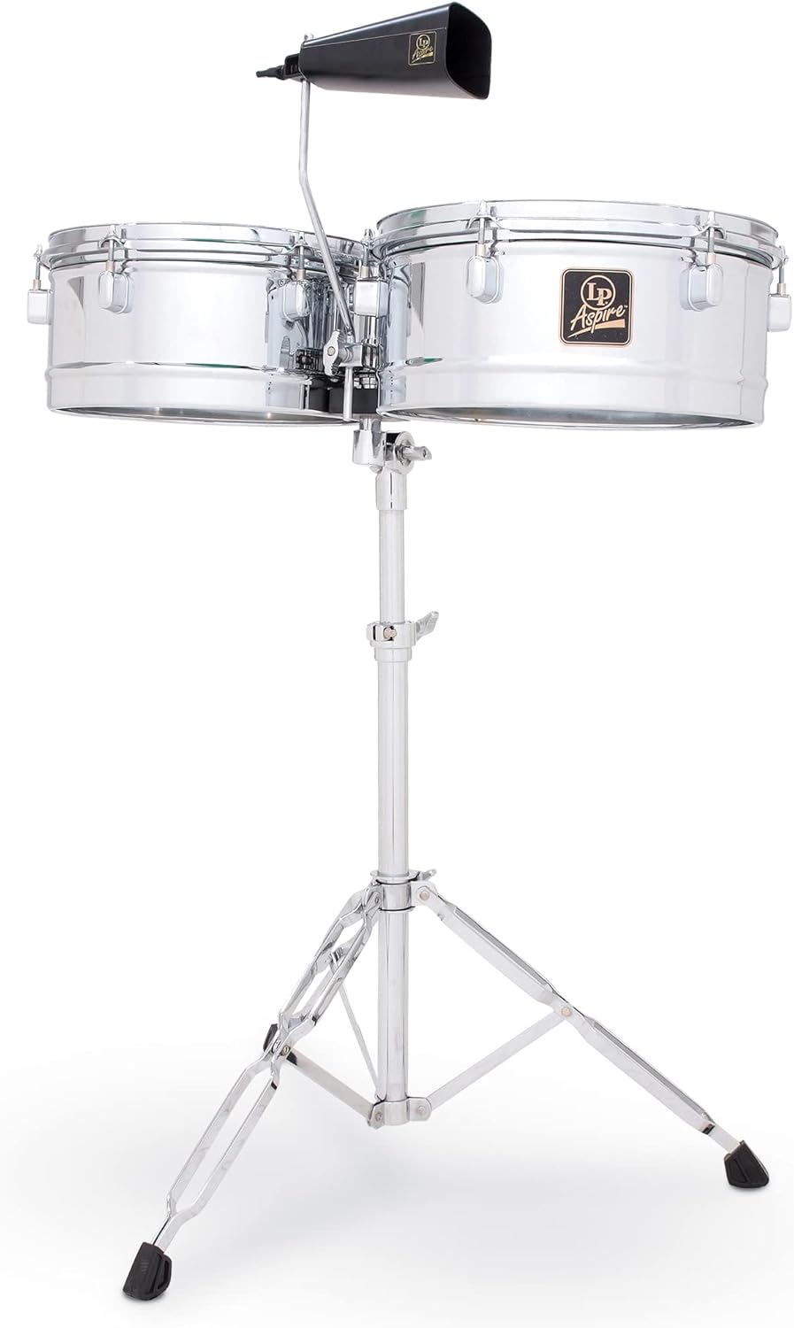 Latin Percussion LPA256 Aspire Series Timbale Set with Cowbell