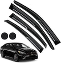 Rain Guards for Kia Forte 2019-2023 Tape-on Side Window Deflectors