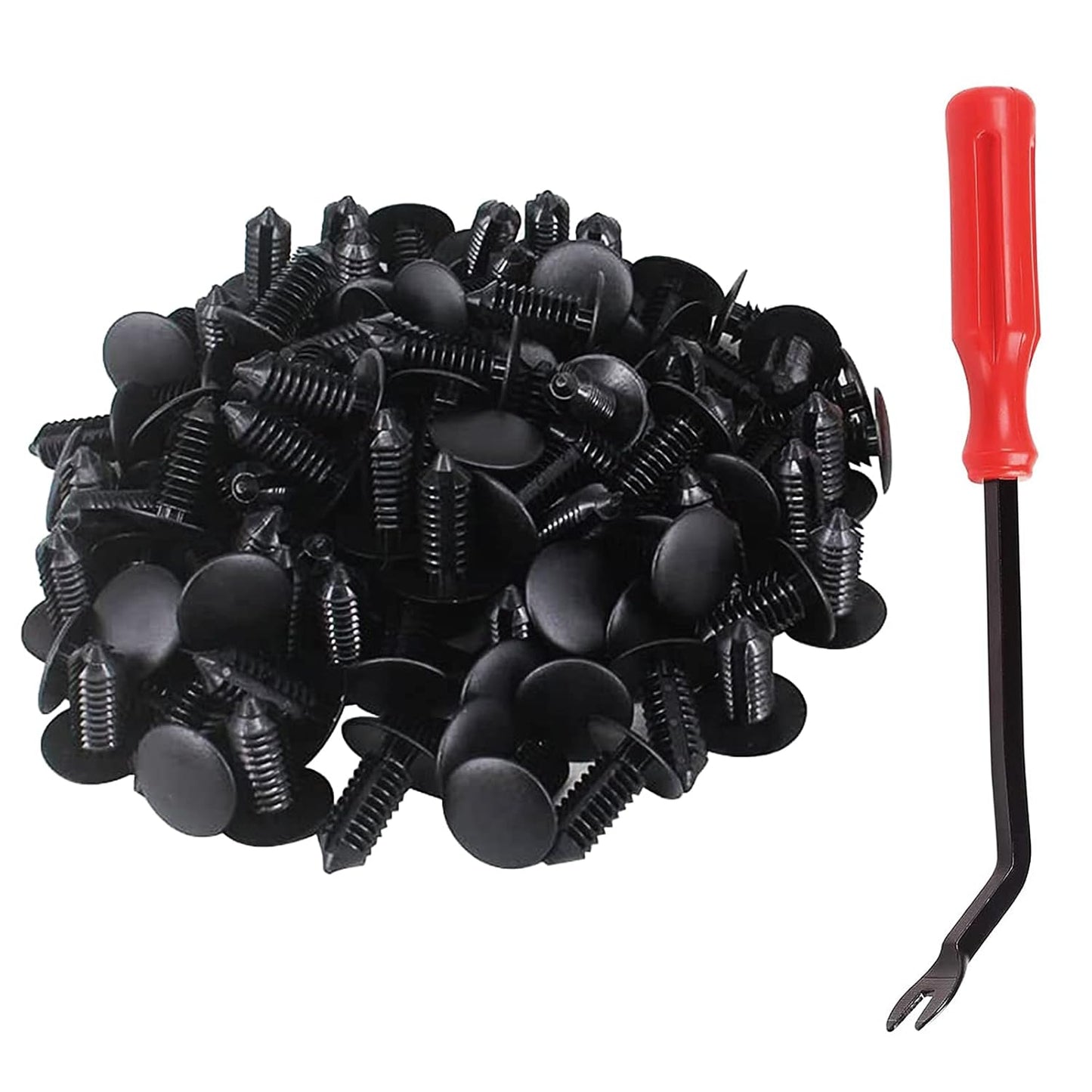 100 Nylon Tree Rivets Clips - Universal Fit for Yamaha Golf Cart - MOSNAI