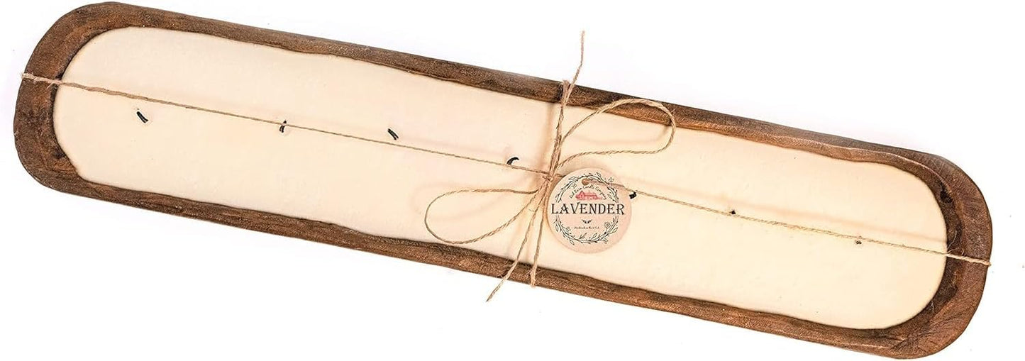 Wood Dough Bowl Candles - 100% Natural Soy Wax & Essential Oils