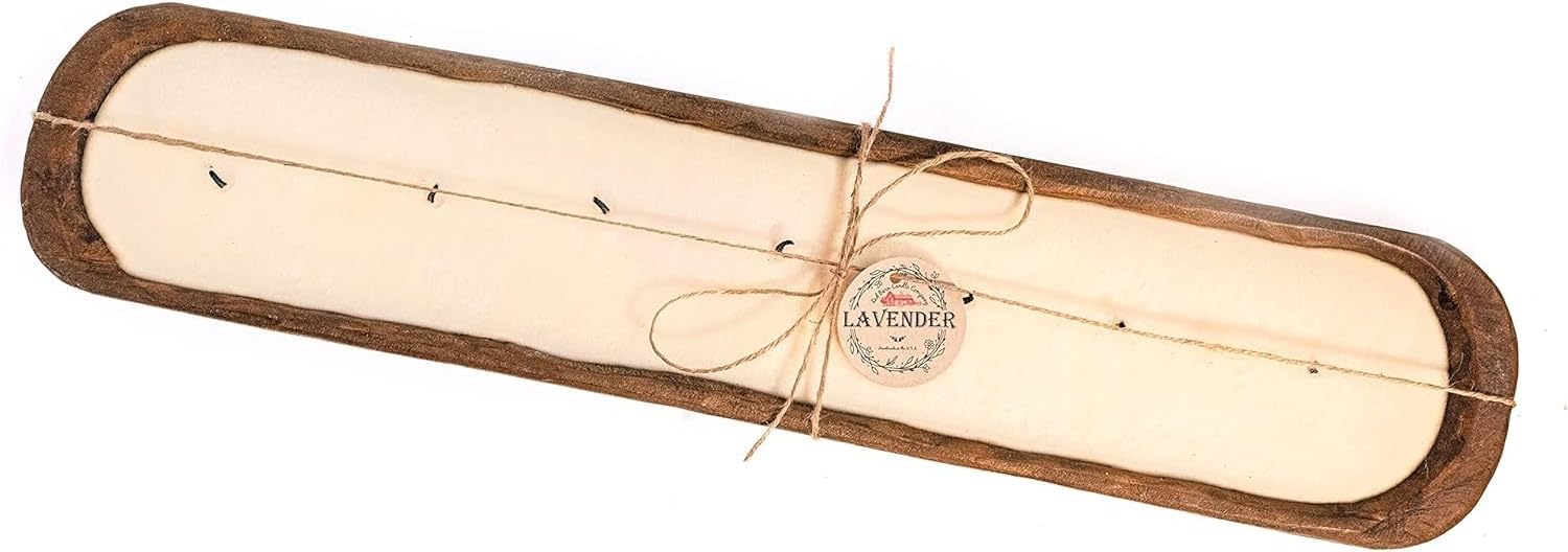 Wood Dough Bowl Candles - 100% Natural Soy Wax & Essential Oils