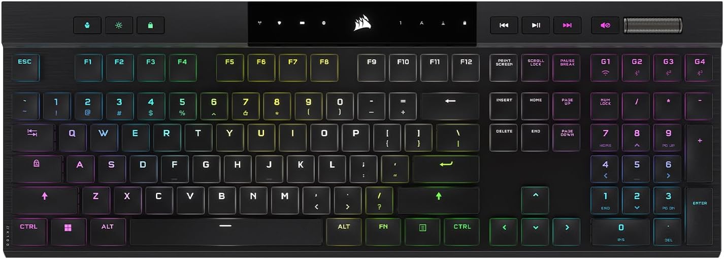 Corsair K100 AIR Wireless RGB Mechanical Gaming Keyboard Review