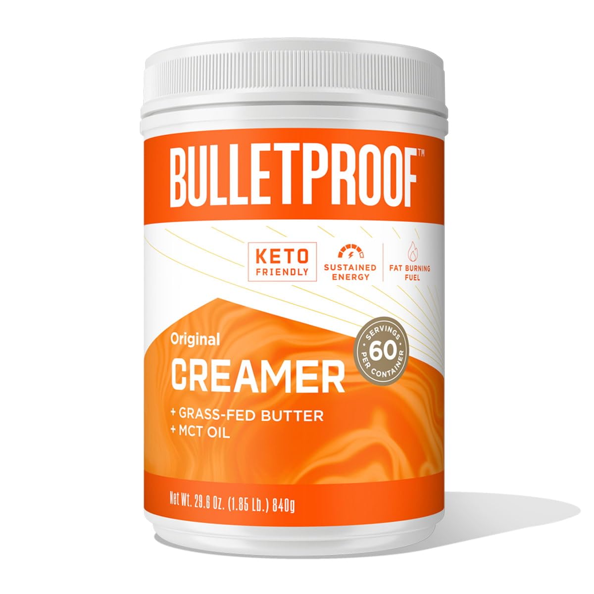 Bulletproof Keto Creamer: MCT Oil, Grass-Fed Butter