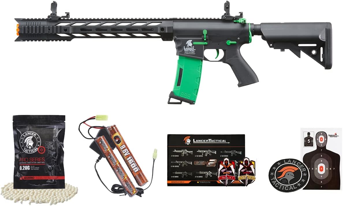 Lancer Tactical Gen 2 Airsoft M4 SPR Interceptor AEG Review