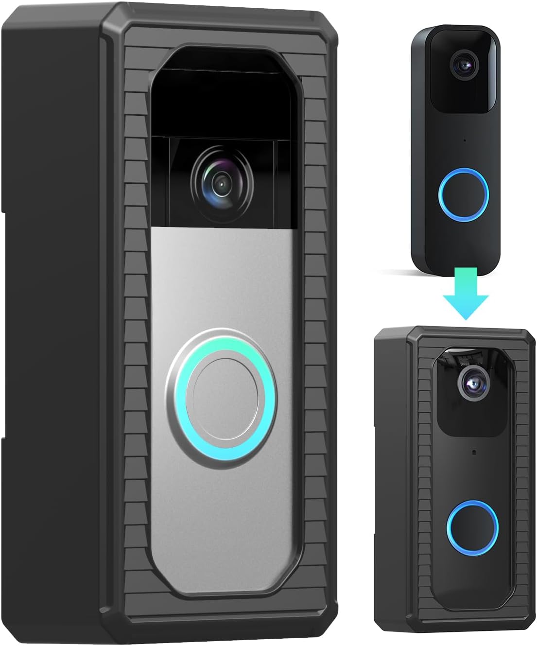 Secure No-Drill Video Doorbell Mount