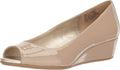 Bandolino Candra Peep-Toe Pump - Comfortable Wrapped Wedge Heel ensure