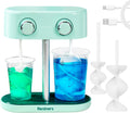 Dual-Head Resin Mixer with Spiral Silicone Paddles - Hands-Free