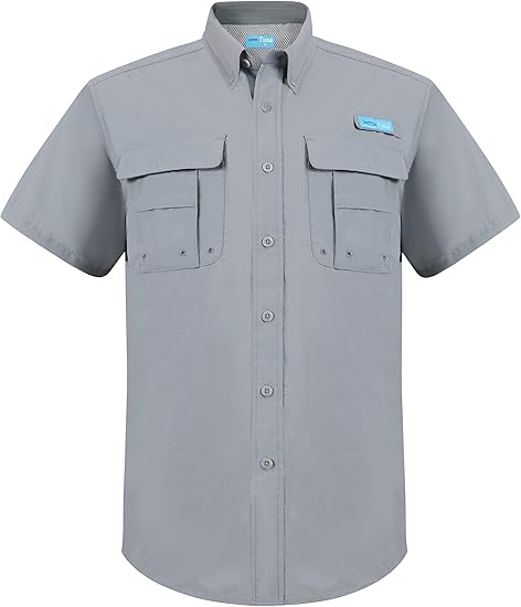 Men's UV UPF 50+ Sun Protection Short Sleeve Shirts for Hiking