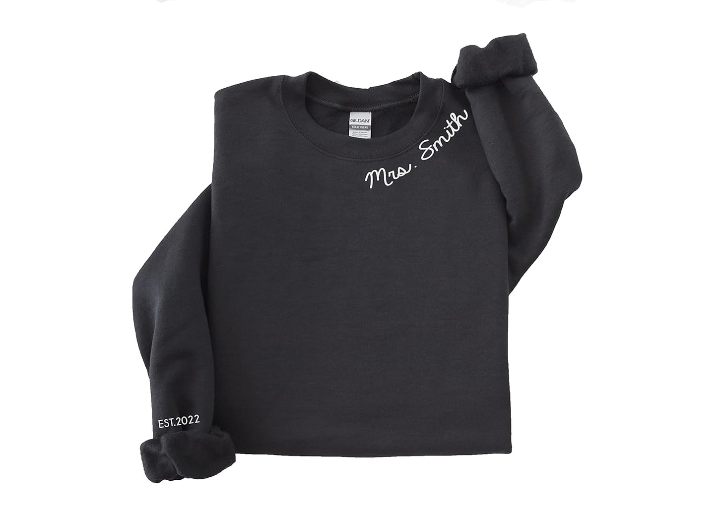 Custom Mrs Sweatshirt - Wedding Gift