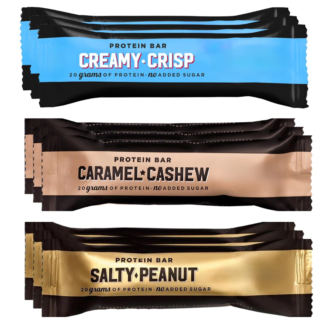 Barebels Protein Bars Variety Pack Sampler for Healthy Snacking