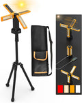 AODOO Solar Work Light: 8000 Lumen Dimmable Brightness
