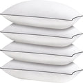 Bed Pillows for Sleeping 4 Pack Queen Size - Cooling, Hotel-Style